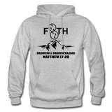 Moving Mountains Adult Hoodie - heather gray