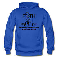 Moving Mountains Adult Hoodie - royal blue