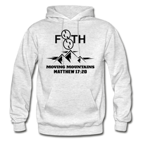 Moving Mountains Adult Hoodie - light heather gray