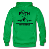 Moving Mountains Adult Hoodie - kelly green