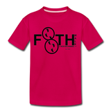 F8TH WALK Kids' Premium T-Shirt - dark pink