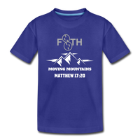 Moving Mountains Kids' Premium T-Shirt - royal blue