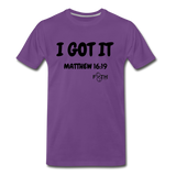 I Got It Men's Premium T-Shirt - purple