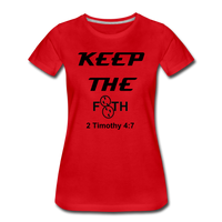 Keep The F8TH Women’s Premium T-Shirt - red